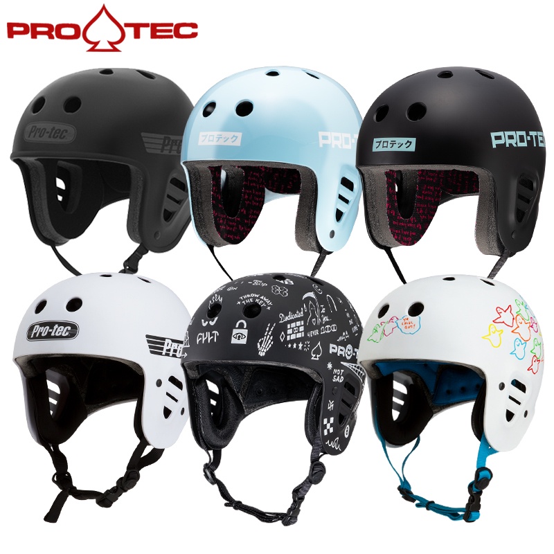 美國PRO-TEC護耳頭盔輪滑滑板速降滑雪電動車頭盔安全帽