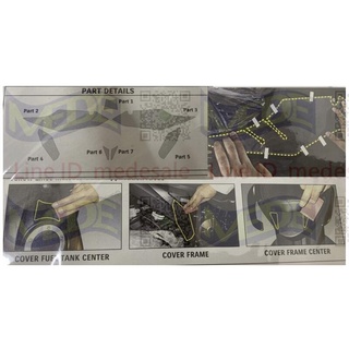~MEDE~ Suzuki gixxer sf 250 原廠 車身保護貼 油箱貼 側貼 保護貼 油箱蓋貼 防刮 1包7片