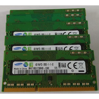 【筆電記憶體】三星 4GB 1RX8 PC3-12800S