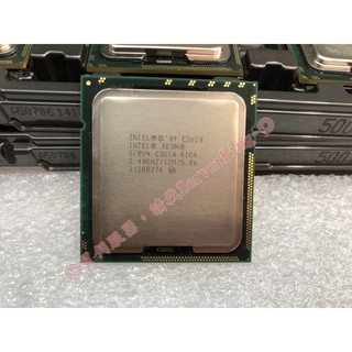 【SERVER KING】二手 Intel XEON E5620 2.4G 4C8T LGA1366 正式版