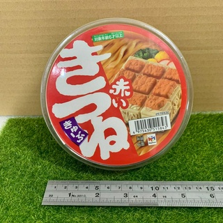 【玩具櫃】日本朋友寄來 MegaHouse X 東洋水產 豆皮烏龍麵-紅 魔術方塊