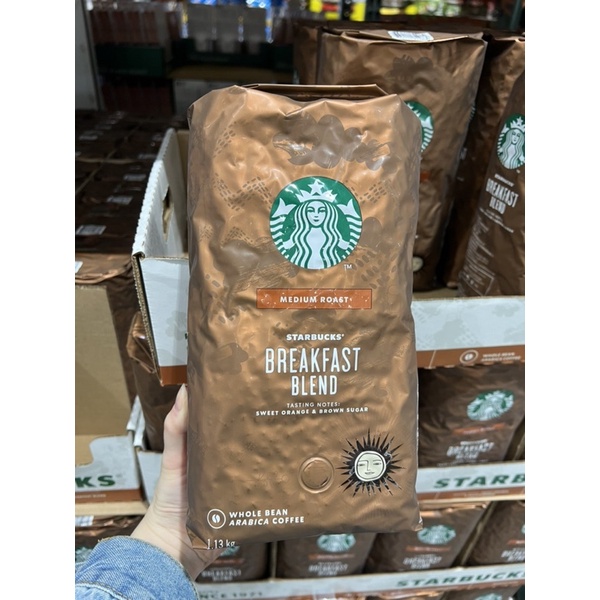 [高雄可面交] Starbucks 早餐綜合咖啡豆 1.13公斤 袋裝 有效日期賣場最新效期 好市多代購