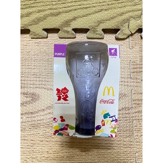 【麥當勞】可口可樂玻璃杯（2012倫敦奧運—薰衣紫）