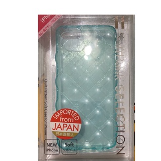 iphone5 菱紋軟式保護殼（藍）