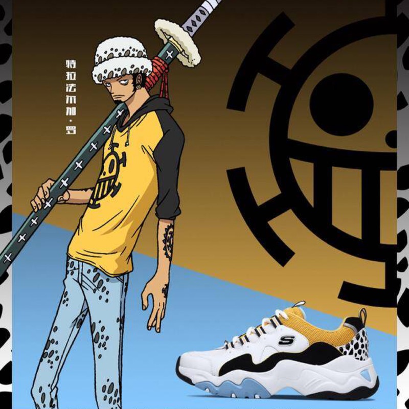 降價⚠️Skechers x one piece 羅 老爹鞋