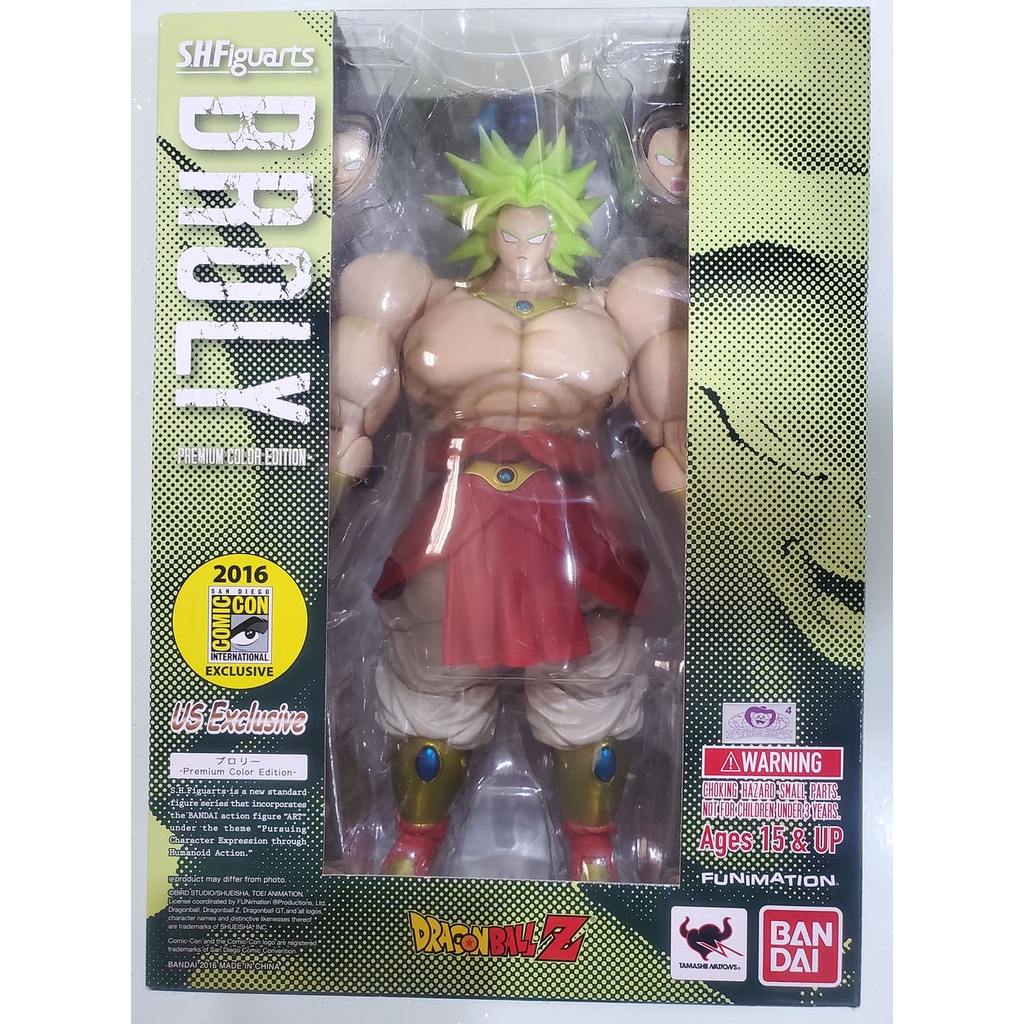 現貨 全新 七龍珠 布羅利 Broly 神龍 SHF SDCC S.H.F 會場 景品 一番賞 美魂 台魂 日魂 萬代