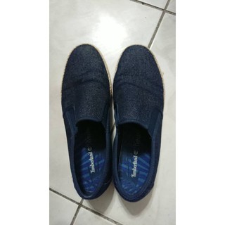 Timberland 帆布女鞋（牛仔藍）