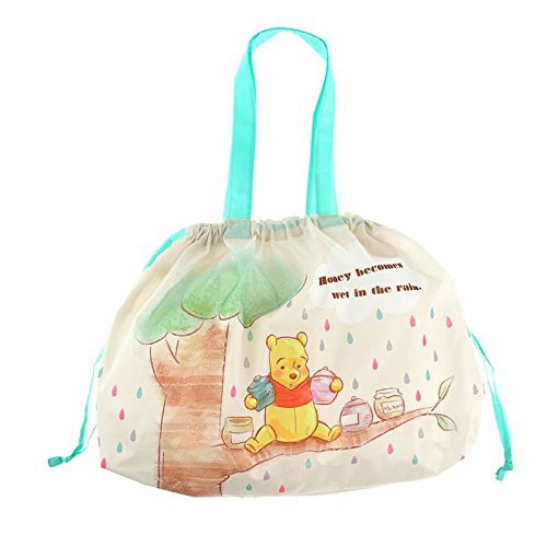 迪士尼 Disney / 小熊維尼 束口 防水 購物袋 包包雨衣 背包 維尼熊 手提袋 收納袋 手提包 肩背包 日本