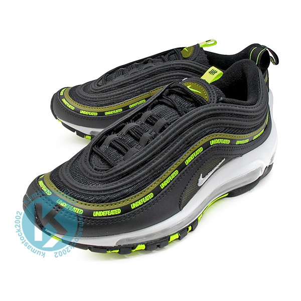 UNDEFEATED x NIKE AIR MAX 97 UNDFTD 1997 黑 螢光綠 氣墊 DC4830-001