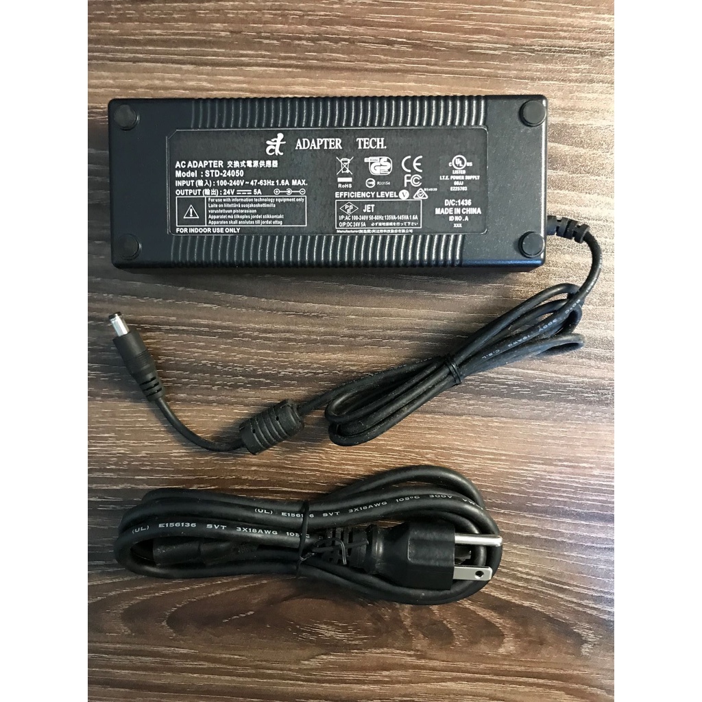 [3C微博小舖] 全新品24V 5A 電源供應器 變壓器