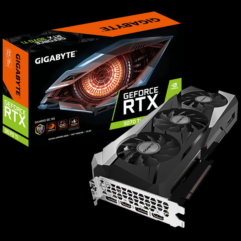 技嘉 3070 Ti GAMING OC 8G可用6900XT換(6700.6800.3070.3080參考)