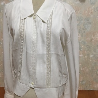 日本製 elegance 白色 二手上衣