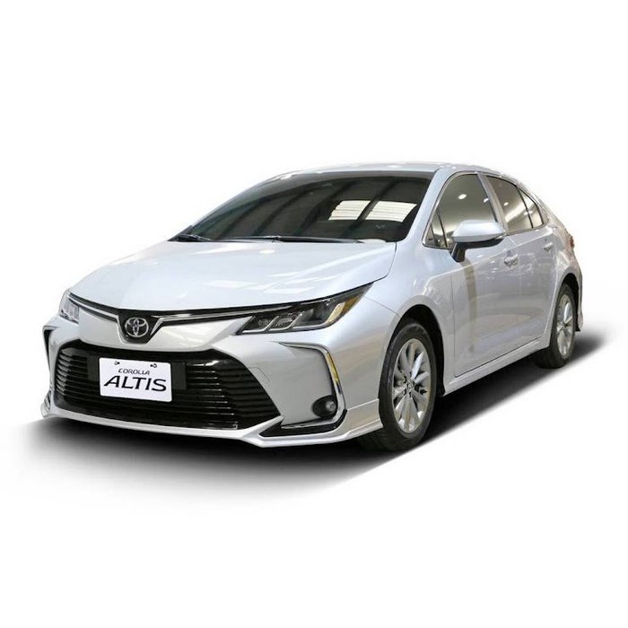 涔峰ＣＦ☆(淨化版)TOYOTA ALTIS 12代專用 前下巴 側裙 後下巴 定風翼 空力套件 前下 後下