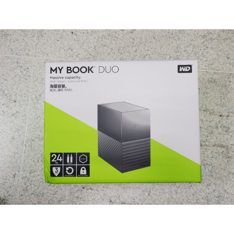 WD My Book DUO 全新空機