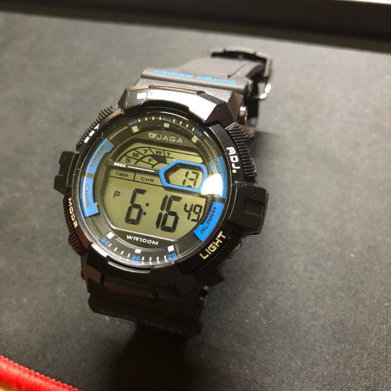 Jaga 電子錶當兵新訓用 蝦皮購物