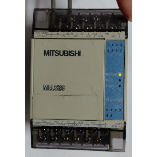 🌞現貨保固 MITSUBISHI 三菱 FX1S-14MR-ES/UL 入8點 6點繼電器輸出 AC100~240V