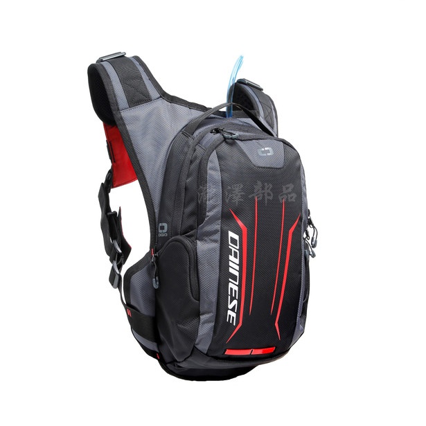 瀧澤部品 義大利 DAINESE 丹尼斯 OGIO聯名 ALLIGATOR BACKPACK 黑紅 後背包 含2L水袋