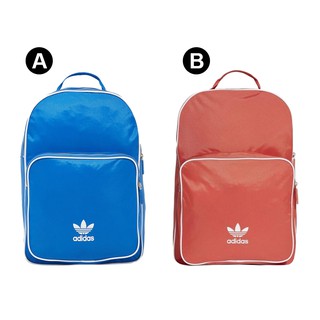 Adidas Adicolor Backpack 藍 橘紅 三葉草 後背包 DN7324 / CW0630