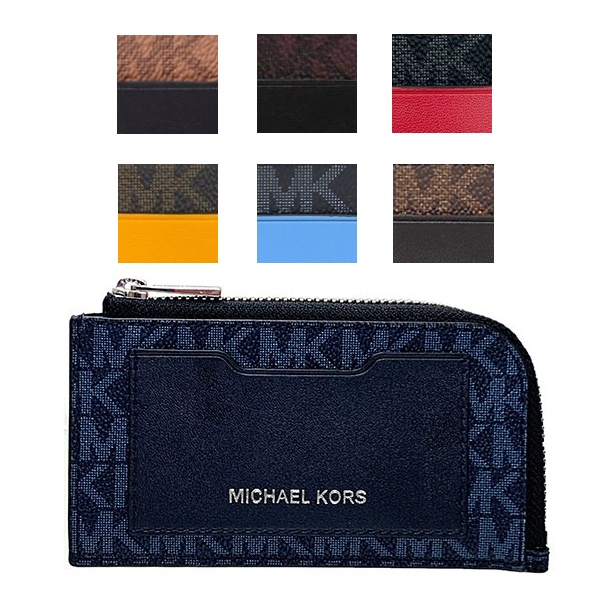 MICHAEL KORS 名片夾 零錢包 防刮PVC皮革 卡片夾 錢包 信用卡夾 MK(現貨)