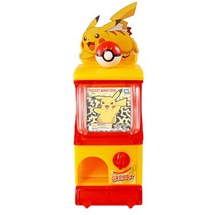 BOX 櫃 ： 2018 POKÉMON 精靈寶可夢 神奇寶貝 迷你 扭蛋機 太陽與月亮篇第三彈 皮卡丘 版本 轉蛋機