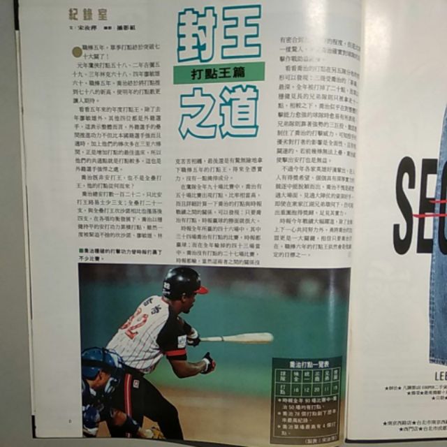 職業棒球117 味全龍呂明賜歐力士鈴木一朗王漢城島健司職棒雜誌二手中古 蝦皮購物