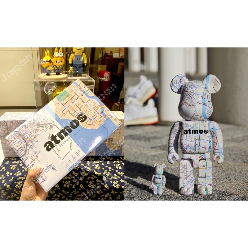 日本官方 全新未拆現貨 庫柏力克 Bearbrick Be@rBrick Atmos Subway 日本地鐵 400%