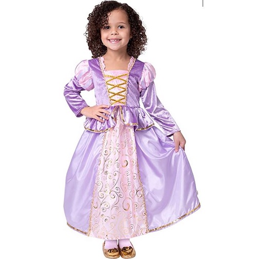 c ❤️正版❤️ 美國迪士尼 長髮公主 Rapunzel 兒童 裝扮服 小洋裝 洋裝 萬聖節 聖誕節 造型服