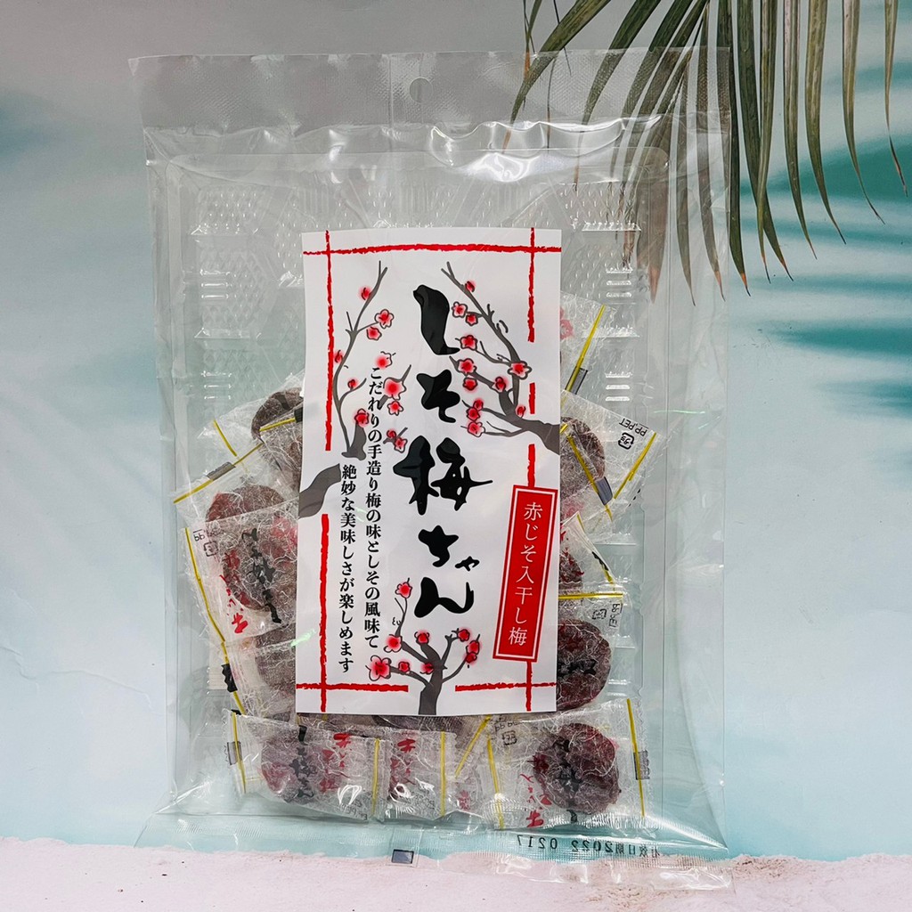 日本 沖繩梅干 紫蘇無籽梅肉 無籽梅干 150g