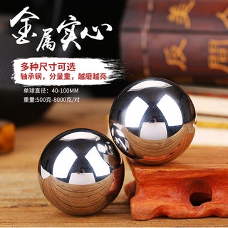 【嚴選商品 優先出貨】保定鐵球實心鋼球健身球手球中老年人保健球手玩按摩球手轉球一對