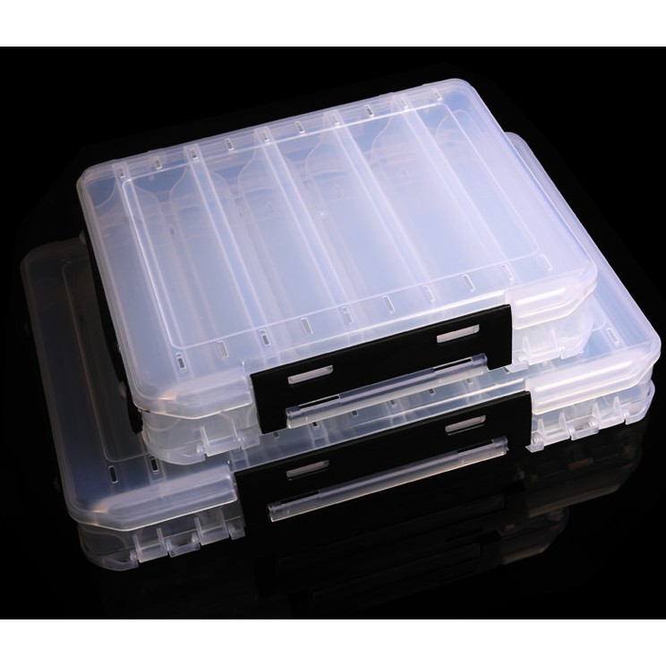 源豐釣具 EVO 海力士 雙面直列路亞盒 10/14格 透明  路亞盒 木蝦盒 鐵板盒 透明工具盒 零件盒 收納盒