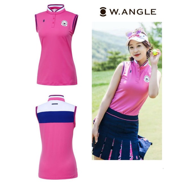 【KRB】⛳現貨/韓國w.angle golf /女性高爾夫無袖上衣