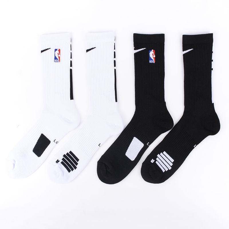 球員版NBA籃球襪特銷男中高幫長筒精英襪加厚毛巾底運動訓練襪子