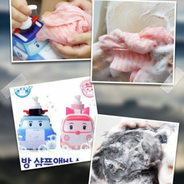 韓國POLI韓方兒童防敏二合一洗髮精沐浴乳