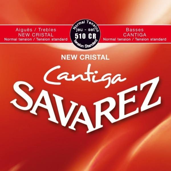 Savarez古典吉他弦  510CR New Cristal Cantiga 尼龍弦 中張力 -【他,在旅行】