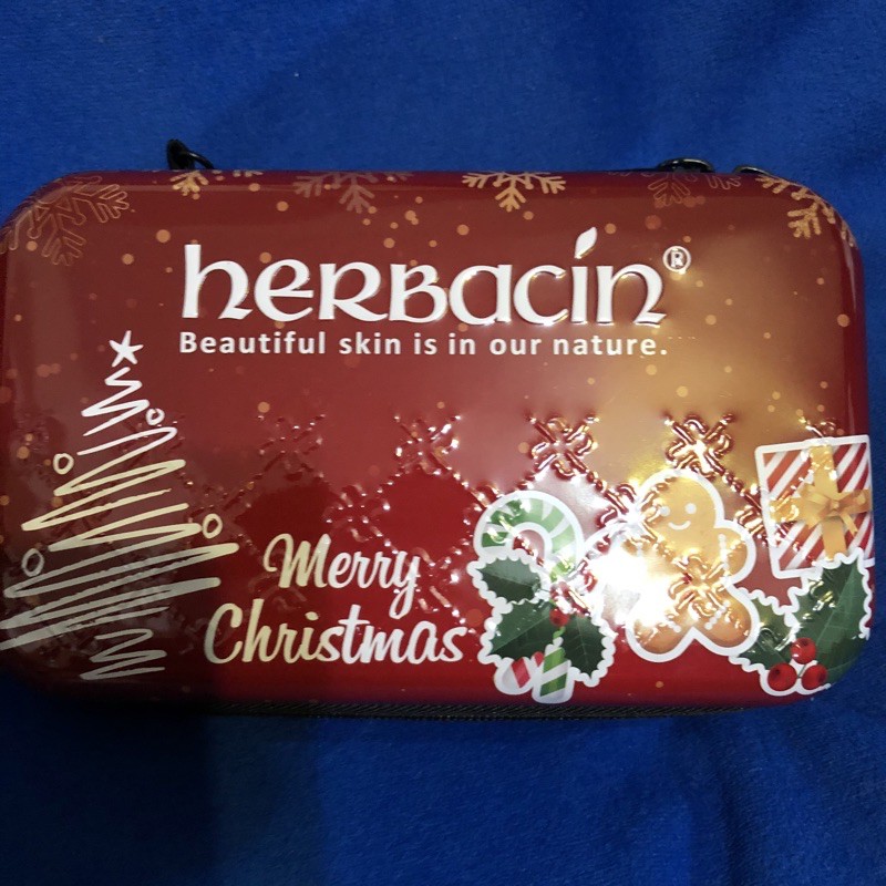 Herbacin 德國小甘菊 寵愛拉鍊包(經典護手霜+柔皙護手霜+手足龜裂修護霜+經典修護唇膏)