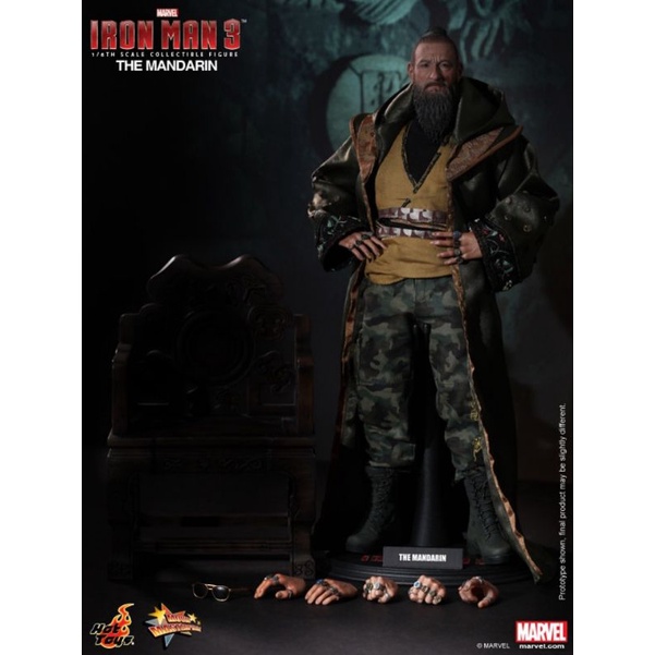 野獸國 Hot Toys  MMS211 鋼鐵人 滿大人 Mandarin 1/6 非 MMS164 MMS209