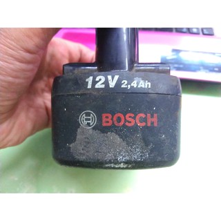 BOSCH 12V 2.4Ah 電池 故障 零件機