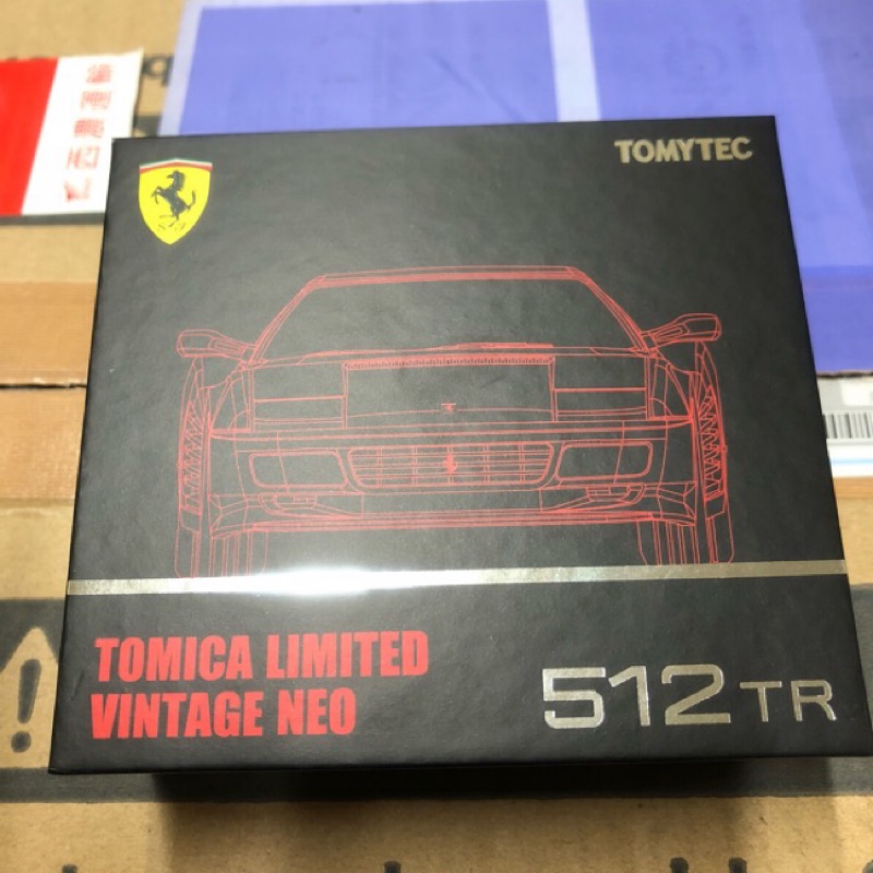 多美 Tomica tomytec TLV 512TR 法拉利 紅 1/64
