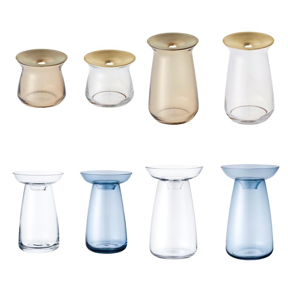 【日本KINTO】玻璃花瓶系列-共8款《拾光玻璃》 水生花器 花器 多肉植物 園藝 植栽