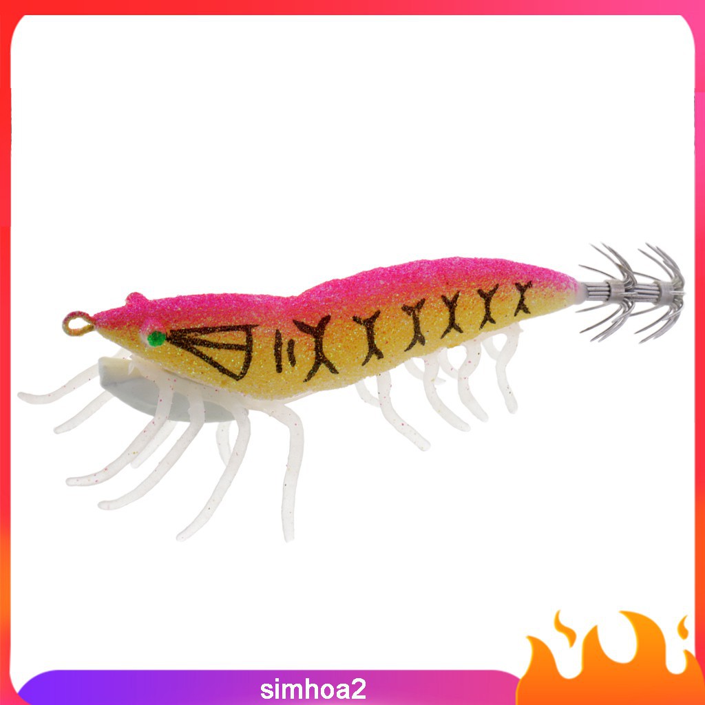 魷魚夾具鉤蝦硬人工捕魚八角魚誘餌 蝦皮購物