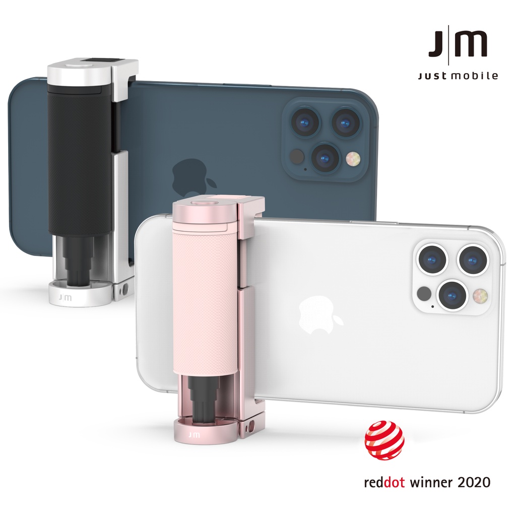 Just Mobile ShutterGrip 2 掌握街拍2 翻轉藍牙握把(二入組) 自拍快門支架 拍照神器 自拍棒