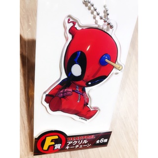 日本🇯🇵一番賞漫威 MARVEL死侍Q版壓克力吊飾
