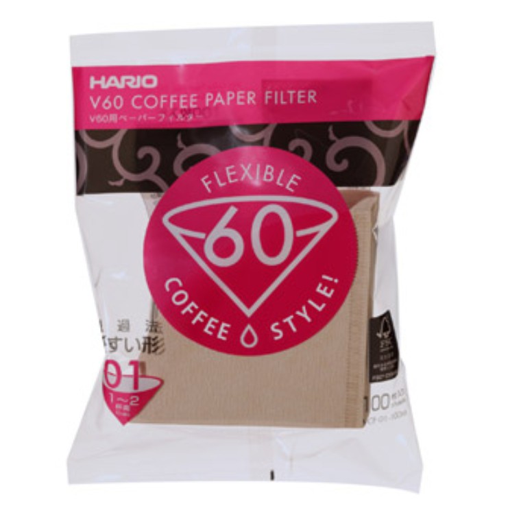 日本製Hario咖啡濾紙 日本製Hario咖啡濾紙，V60無漂白濾紙，V型濾杯專用濾紙，1-2人份、1～4人份用任選