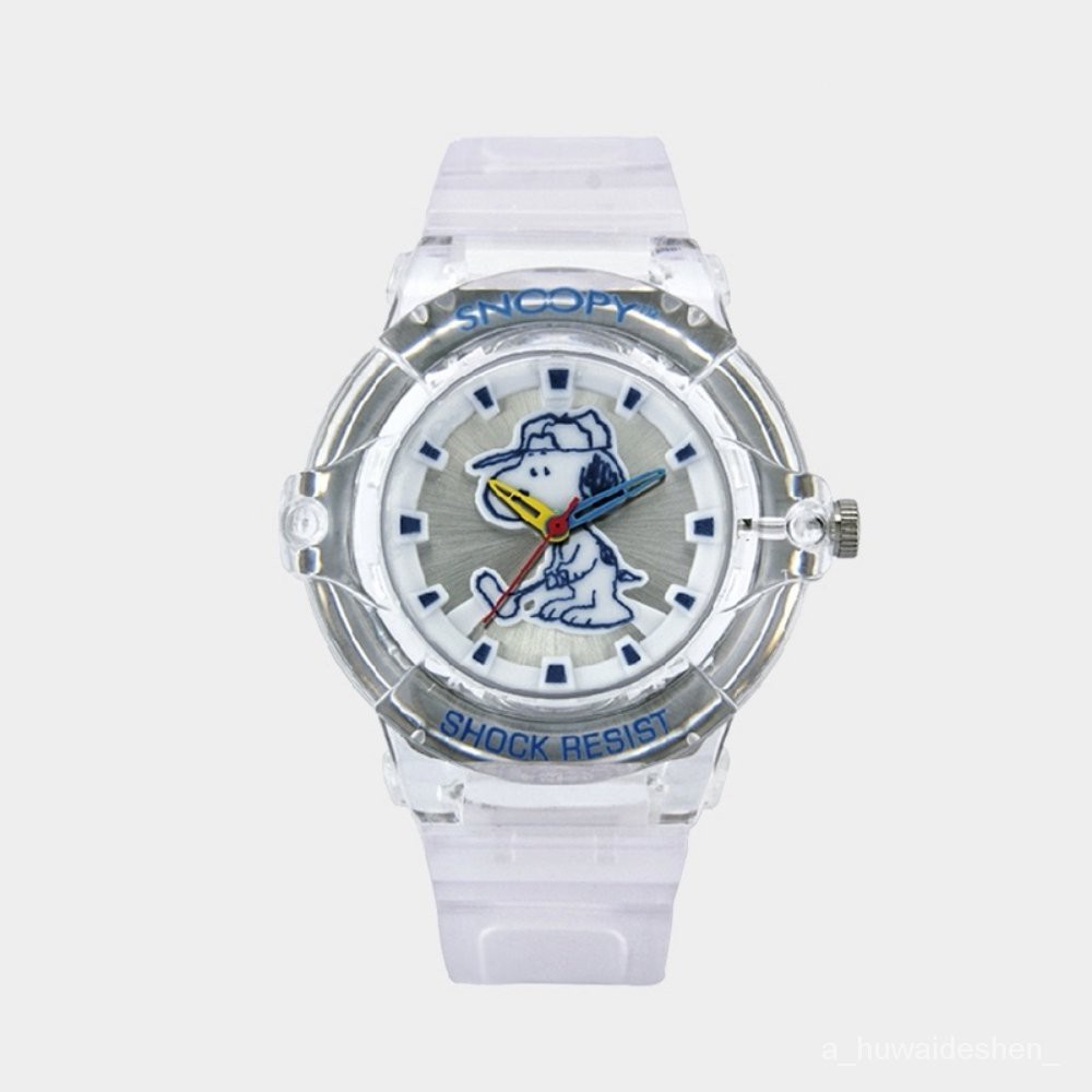 史努比手錶 官方正品 時尚手錶 簡約 可愛風 卡通 防水 指針式 電子錶