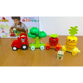 樂高 LEGO 得寶系列 DUPLO 10982 蔬果拖拉機 大積木 1歲以上兒童益智組合玩具