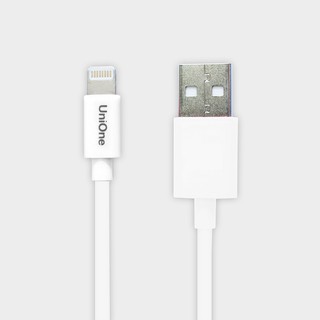 UniOne Apple原廠認證Lightning USB 傳輸充電線/白1M(iPhone iPad)阿布汽車精品