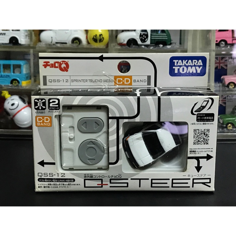 TOMICA CHORO Q Q-STEER Qss-12 TRUEND AE86 藤原拓海 頭文字D 遙控車 遙控