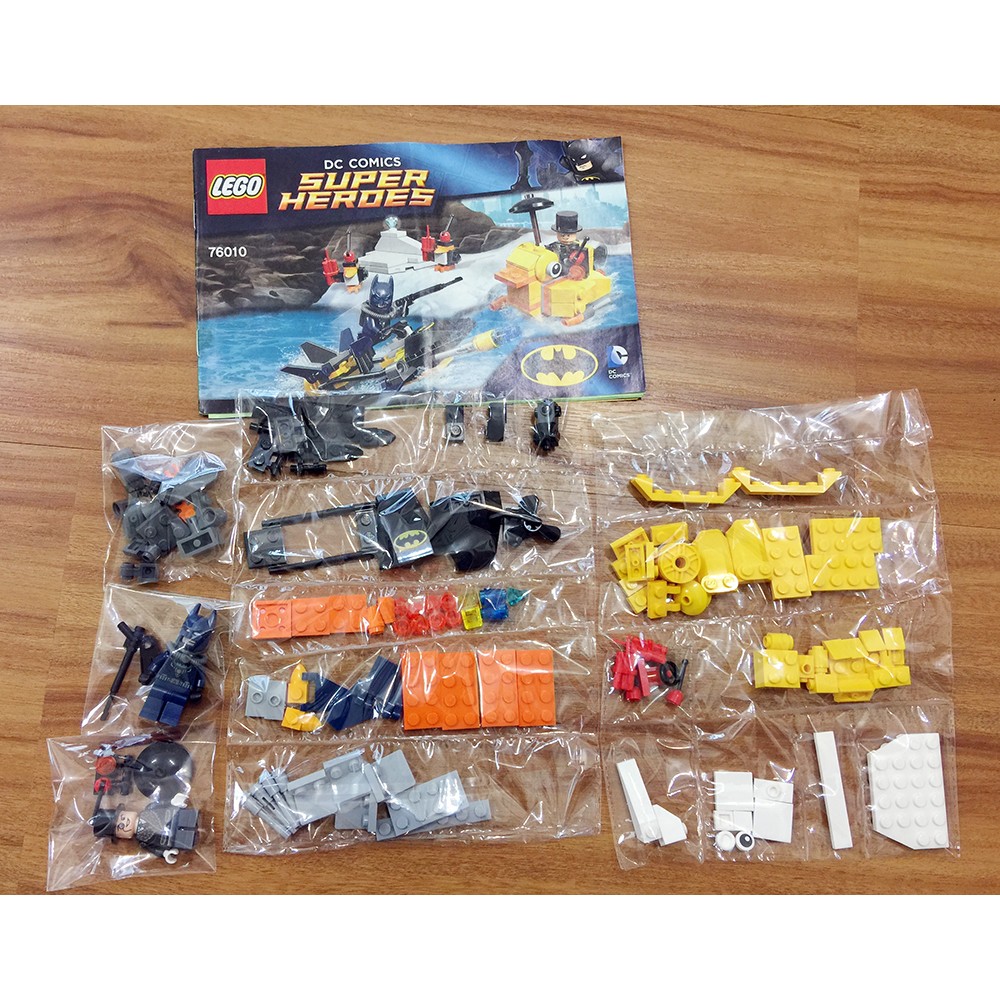 -南港97- 美版 樂高 LEGO 76010 蝙蝠俠對決企鵝人 Batman 蝙蝠俠 潛行蝙蝠機 “展示品出清”