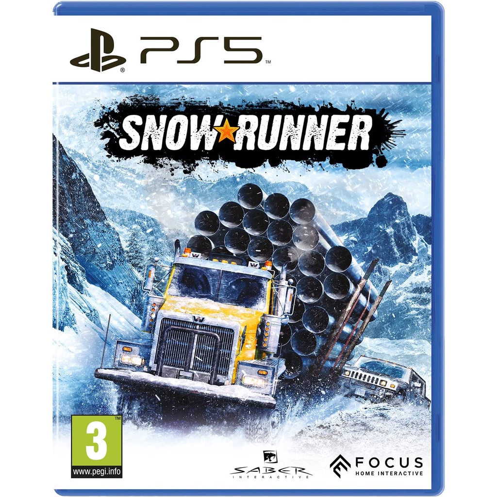 【皮克星】PS5 雪地奔馳 SnowRunner 中文版 全新現貨