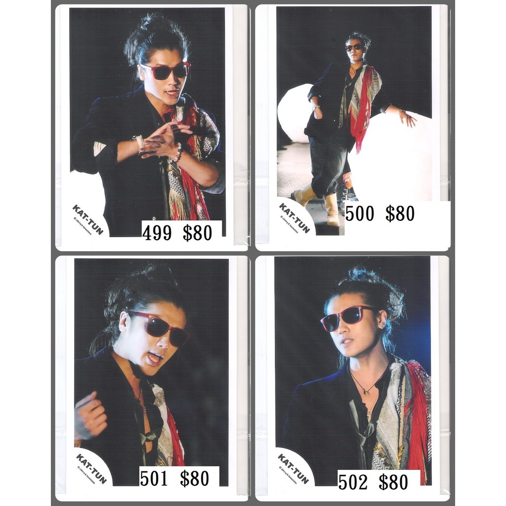 出清特價 Kat Tun 早期官方shop照赤西仁傑尼斯日本限定akanishi Jin 蝦皮購物
